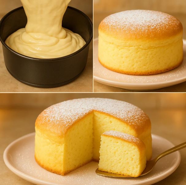 Flourless Cloud Cake with 450g Yogurt: A Pillowy Dream Dessert